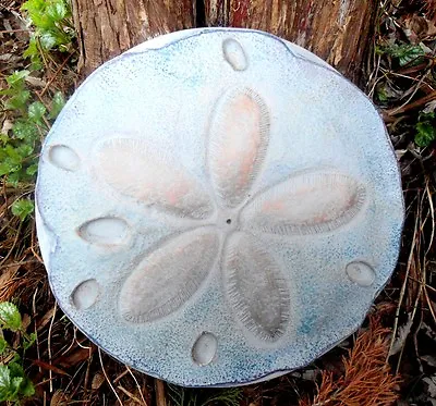 Sand Dollar Stepping Stone Mold Concrete Plaster Casting Mould 12  X 2  Thick • $42.95