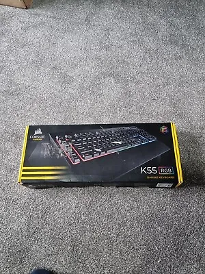 Corsair K55 RGB Gaming Keyboard *READ* • £14.99