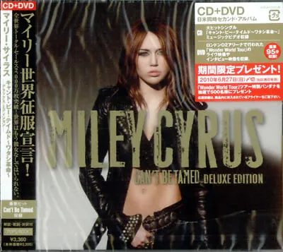 Miley Cyrus Can't Be Tamed - D... JPN 2-disc CD/DVD Set Promo • $46.23