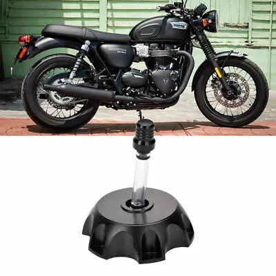 51-54mm Outer Bike Diameter Motorcycle Gas Fuel Tank Cap Breather Valve Kit G • $12.99