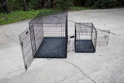 $50 • Buy MidWest Homes For Pets XL Dog Crate | Midwest Life Stages Folding Metal Dog Crat