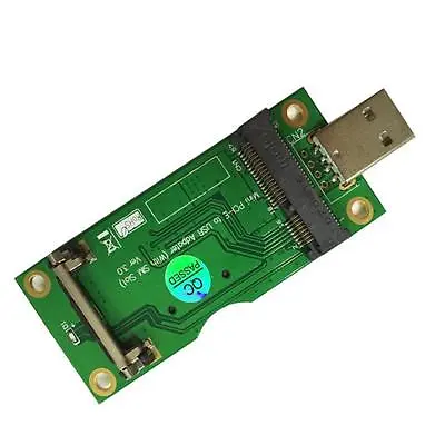 Mini PCI-E To USB Adapter With SIM Card Slot For WWAN/LTE Module • $8.99