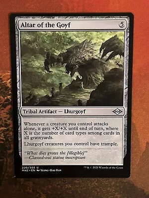 MTG Miscut Altar Of The Goyf Uncommon #220 - Modern Horizons 2 - LP • $6