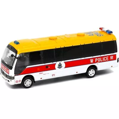 1:76 Scale Tiny City Diecast Toyota Coaster B59 Police APT AM9902 OO Gauge Model • £19.95