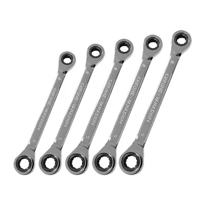 Flex-Head Double Box End Ratcheting Wrenches Extra Long Metric Universal • $10.67