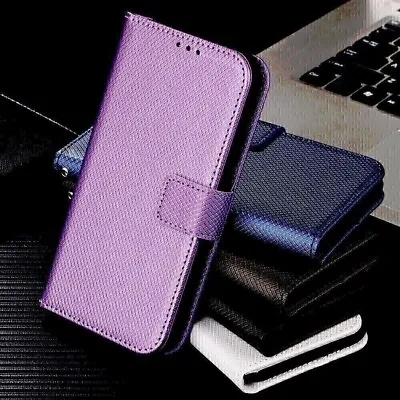 For ZTE Blade V50 Design 4G Luxury Leather Anti-slip Cover Wallet Stand Case • $8.99