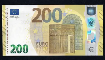 Italy 200 Euro Banknote Very Rare - Collect Or Spend Holiday Money 2019 46 • £230