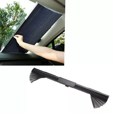 Black Side Window Sun Shade Curtain Windshield Sunshade UV Protection FIT Car • $16.34