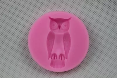 £4.99 • Buy Silicone Owl Mould Halloween Cupcakes Decorating Fondant Icing Chocolates Resin