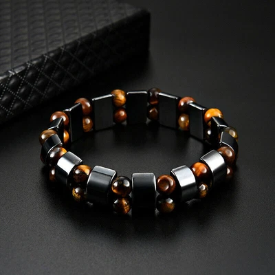 £3.62 • Buy Magnetic Healing Therapy Bracelet Arthritis Hematite Weight Loss Pain Relief