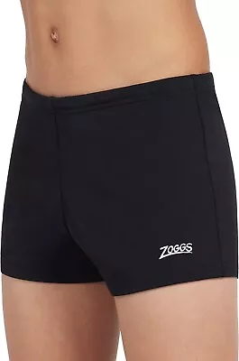 Zoggs Boy's Cottesloe Hip Racer Board Shorts Black Age 14 BNWT • £0.99