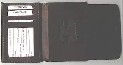 £36.48 • Buy Federal Bureau Of Investigation FBI Badge Cut-Out DL/CC/ID/Money Wallet