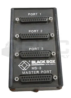 Black Box Ms-3 3 Port Modem Splitter Tl071b • $90