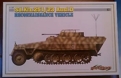1/35 Cyber Hobby Dragon White Box Sd.Kfz.251/23 Ausf.D Recon Vehicle Tamiya DML • $169