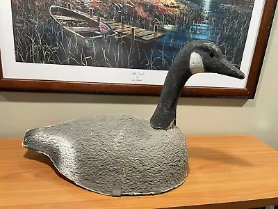 Vintage Original Victor D-5 Paper Mache Shell Canada Goose Decoy • $6.99