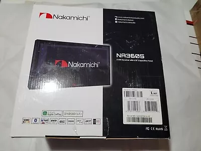 Nakamichi Dvd Car Na3605 6.8  W/bluetooth - Black • $150