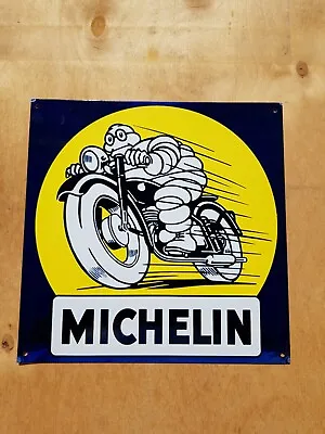 MICHELIN 12  X12   METAL SIGN/ MAN CAVE/ GARAGE/ SHED. • £14