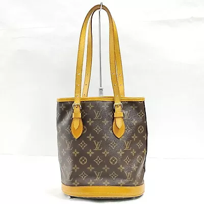 Louis Vuitton LV Tote Bag  Bucket PM Brown Monogram 1846851 • $112.50