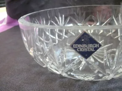 Edinburgh Lead Crystal Fruit Bowl . FREE UK P+P ................................ • £22.39