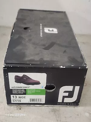 FootJoy EComfort Golf Shoes 57778 Size 13 • $19.99