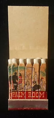 1940s Feature Matchbook The Golden Palms Bar Reataurant 1692 Broadway Tiki NYC N • $29.92