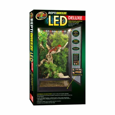 REPTIBREEZE LED DELUXE SCREEN CAGE XL 24x24x48in • $235.98