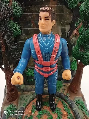 Figurine Vintage Toys Action Man Vs Doctor X Hasrbo 200 Macdonald 10cm Blue To A • $9.28