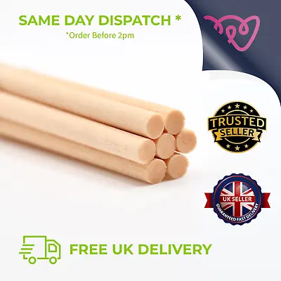 Natural Fibre Reed Diffuser Replacement Sticks 3/4/5mm 10/20/40 Premium Quality • £3.15