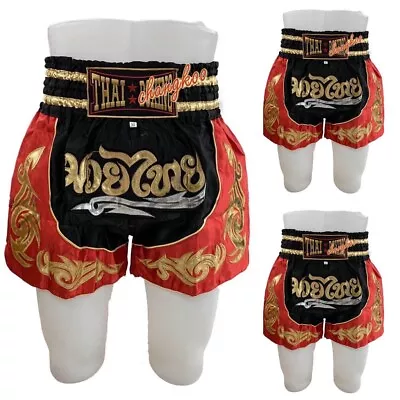 Premium Quality Muay Thai Boxing Satin Shorts Factory Price Export Worldwide • $24.50