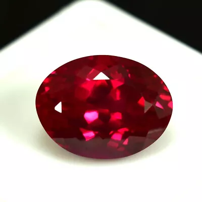 Natural AAA+ Mozambique Red Ruby 7.60 Ct Transparent Gemstone GIE Certified 574 • $0.99