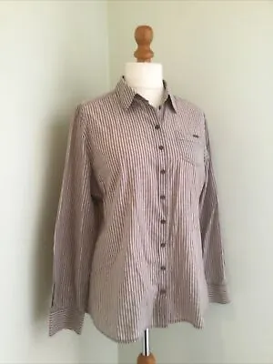 S.Oliver Ladies Top Size 44 Striped Shirt • $1.85