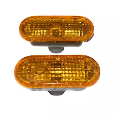 For VW MK4 Jetta Bora Passat 2PCS LED Fender Side Marker Lights Front 3B0949117B • $15.32