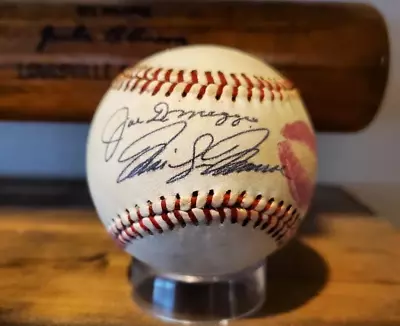 Joe DiMaggio And Marilyn Monroe - Autographed Baseball - Beautiful Replica • $200