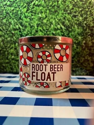 Bath Body Works ROOT BEER FLOAT 3-wick Candle 14.5 Oz RARE RETIRED  • $24.99