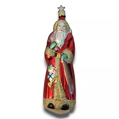 Old World Christmas Inge Glas Vintage West Germany Santa • $19.99