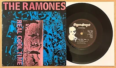 The Ramones Real Cool Time UK Orig 7  PS Punk New Wave Sex Pistols Buzzcocks PIL • £25