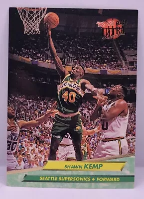 Shawn Kemp 1992-93 Fleer Ultra Sonics #172 Seattle SuperSonics Free Shipping • $0.99