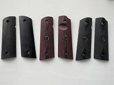 VZ And LOK G10 Full Size Government Model 1911 Grips W/ Ambi Magwell Cut • $50