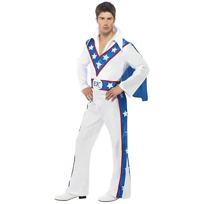 Evil Knievel All In One Costume Evel Knievel Halloween Fancy Dress • $81.33