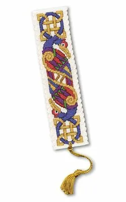 £8.45 • Buy Celtic Birds Bookmark Cross Stitch Kit (Textile Heritage)