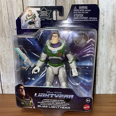 Mattel LIGHTYEAR Movie Buzz Space Ranger Alpha 5  Action Figure 2022 - New • $17.46