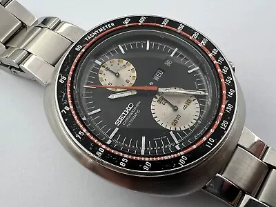 Vintage SEIKO 6138-0012 Yachtsman / UFO Chronograph Automatic SERVICED - 44 Mm • $550