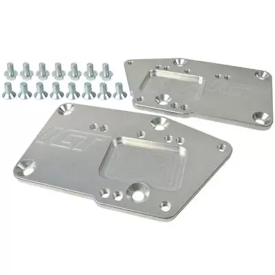 ICT Billet 551363X; Engine Swap Motor Mount Plates For Chevy LT1 To SBC • $84.82