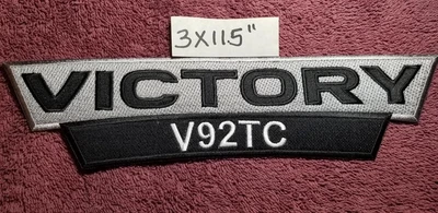 $14.99 • Buy VICTORY V92TC Motorcycle Embroidery Patch Ships Worldwide