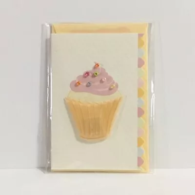 Meri Meri Cupcake Blank Mini Greeting Card  • $2