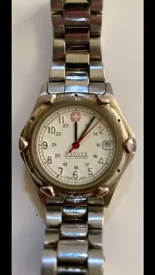 Mens Victorinox Swiss Army Watch Stainless Steel • $25