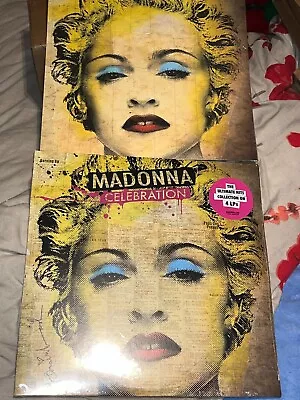Madonna - Celebration 4 LP W/Limited Edition Lithograph Vinyl NEW 🩷✅️🌍📦 • £74.99