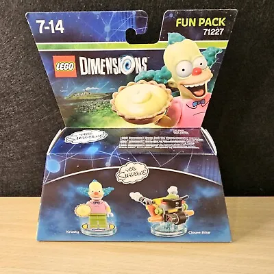 $24 • Buy Lego Dimensions Krusty The Clown Simpsons Bike Fun Pack - 71227 *Combined Post 