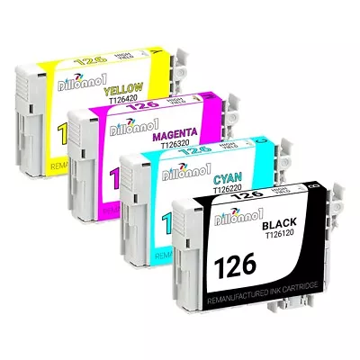 Non-OEM Ink Cartridge For Epson 126 Fits Stylus NX330 NX430 Workforce 840 845 • $8.95