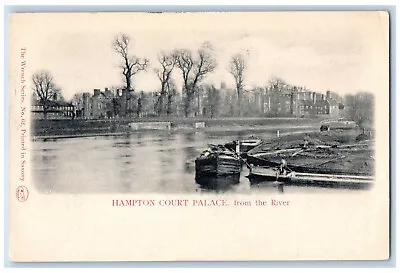 East Molesey England Postcard Hampton Court Palace From The River C1905 • £18.50